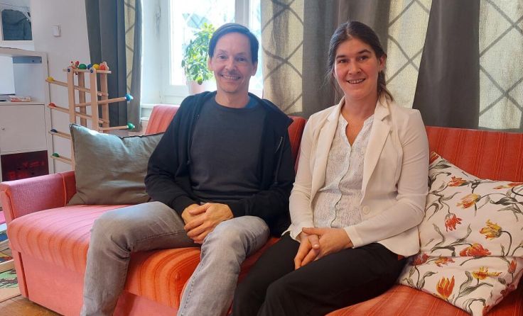 VorstandsmitgleiderRalf Drack und Kerstin Atzlinger. (Foto: Tips)
