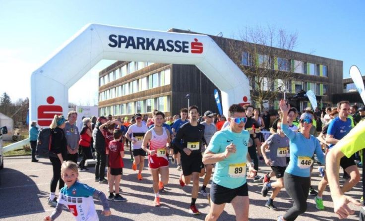 Start zum Lambacher Traunuferlauf (Foto: privat)