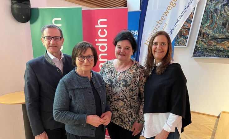 Hans Minihuber, Christine Eckmayr, Daniela Feregyhazy-Astecker, Andrea Peterwagner (Foto: privat)