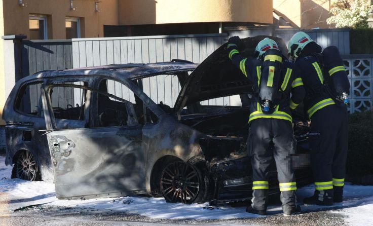 Die Feuerwehr war rasch am Einsatzort. (Foto: laumat)
