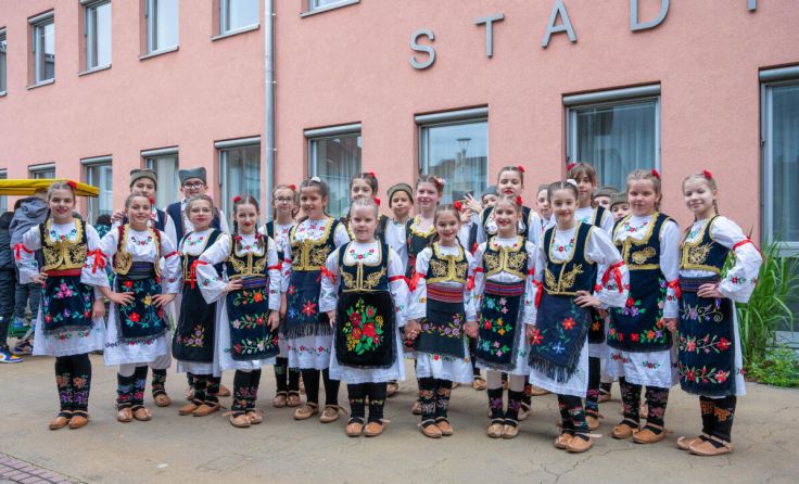 Auftritt beim Fest der Nationen. (Foto: Oberlaber)