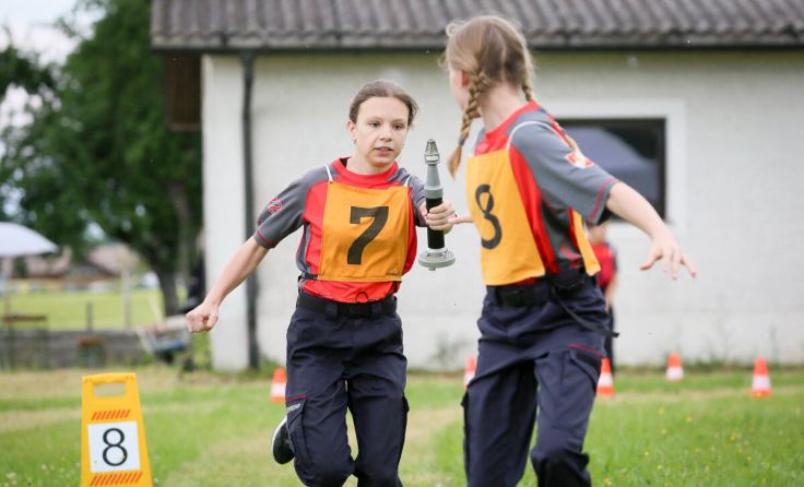 Staffellauf der Jugend (Foto: Deutsch)