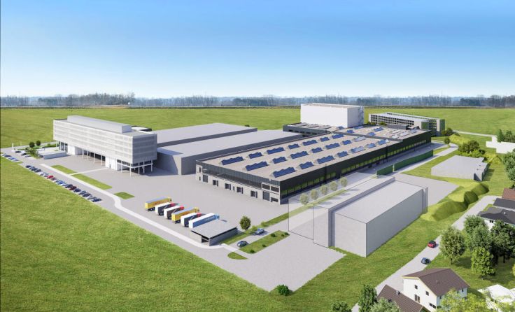 Rendering für die TGW Erweiterung (Foto: TGW)