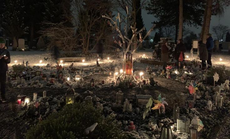Kindergedenkstätte am Welser Friedhof (Foto: privat)