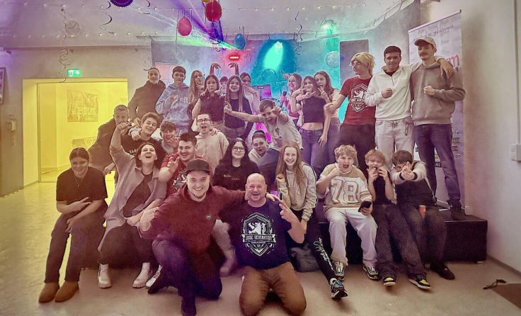Spaß bei der Jugenddisco (Foto: Stadt)