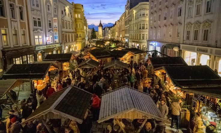 Blick auf den Stadtplatz (Foto: WMT)
