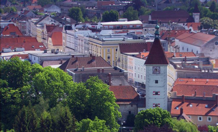 Blick auf Wels (Foto: Stadt)