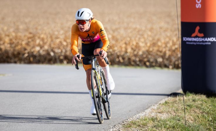 Josef Dirnbauer am Weg zum Sieg. (Foto: Schwingshandl)