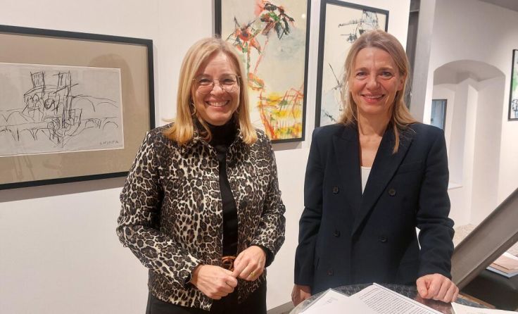 Christa Raggl-Mühlberger und Karin Zorn (Foto: Tips)