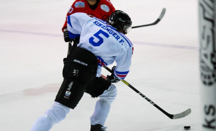 Florian Sinzinger auf dem Weg ins Finale (Foto: EC Wels)