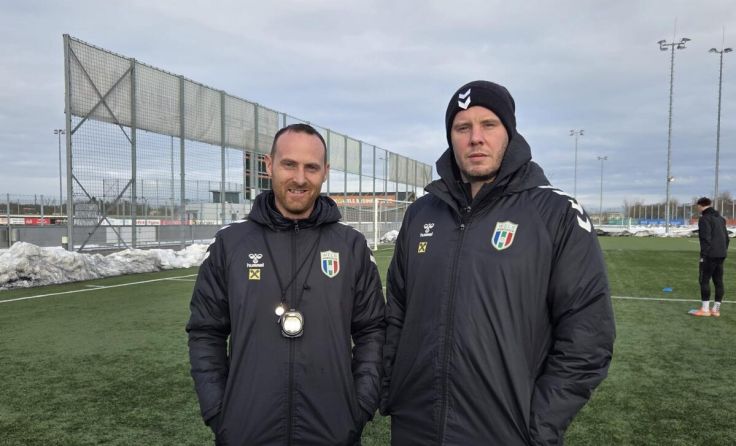 Trainer Christian Heinle und Sportvorstand Rene Swete (Foto: FC)