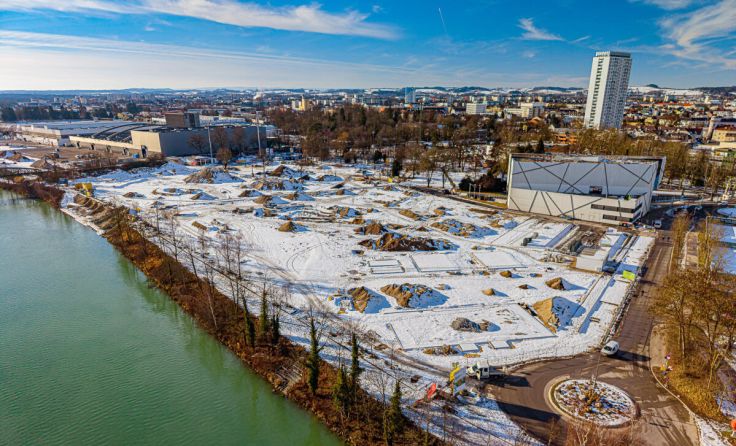 Blick auf das Volksgarten-Areal (Foto: Stadt)