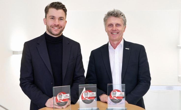 Stolz auf die Auszeichnungen bei Wels Strom. (Foto: Maringer)