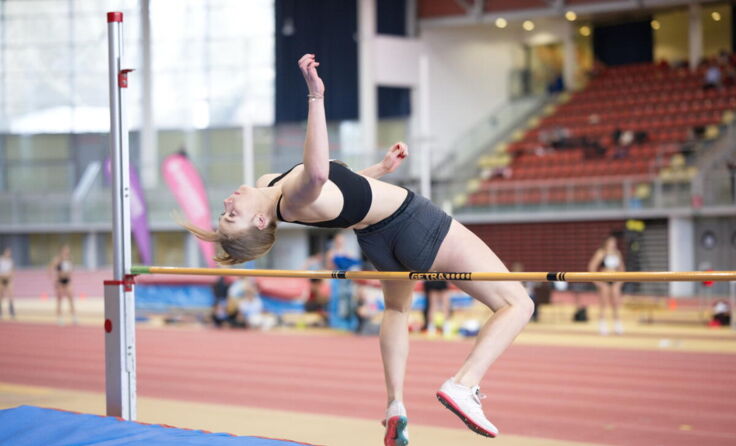 Olivia Benesch beim Hochsprung. Foto: ÖLV/Nevsimal (Foto: ÖLV/Nevsimal)