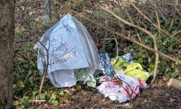 Mutwillige Zerstörung von StoP-Installation im Welser Sandwirtpark
