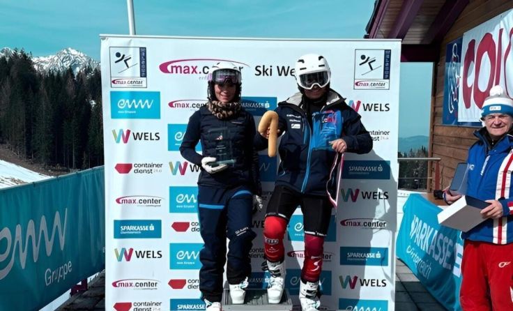 Die Geschwister Holzinger ganz oben auf dem Treppchen (Foto: privat)