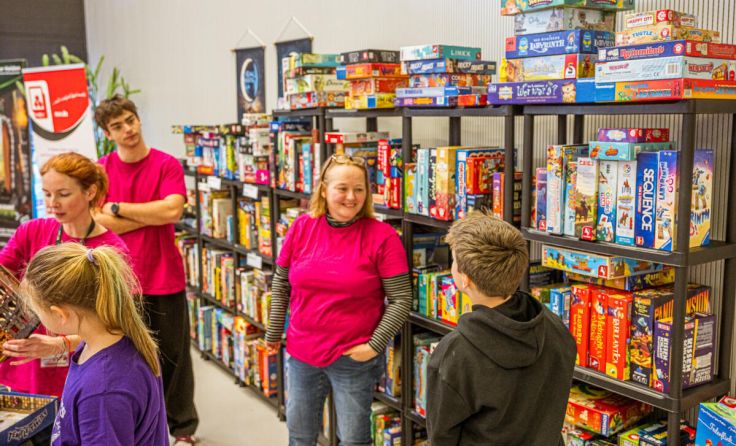 Viele, viele Spiele und Infos (Foto: Stadt)