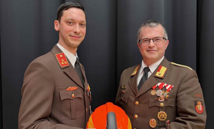 Peter Mayr (li.) übernimmt von Gerald Lindinger. (Foto: privat)