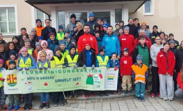 Dem Wind und der Kälte getrotzt