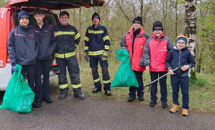 Im Dienst der guten Sache unterwegs (Foto: Stadtgemeinde)