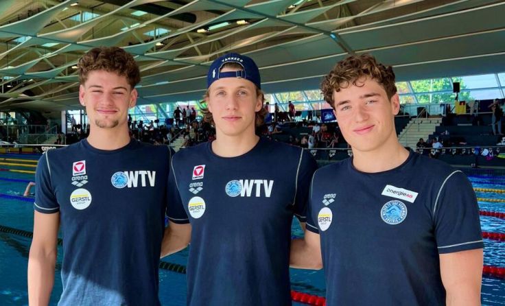 v.l.: Viktor Kopf, Max Halbeisen, Lukas Edl (Foto: privat)