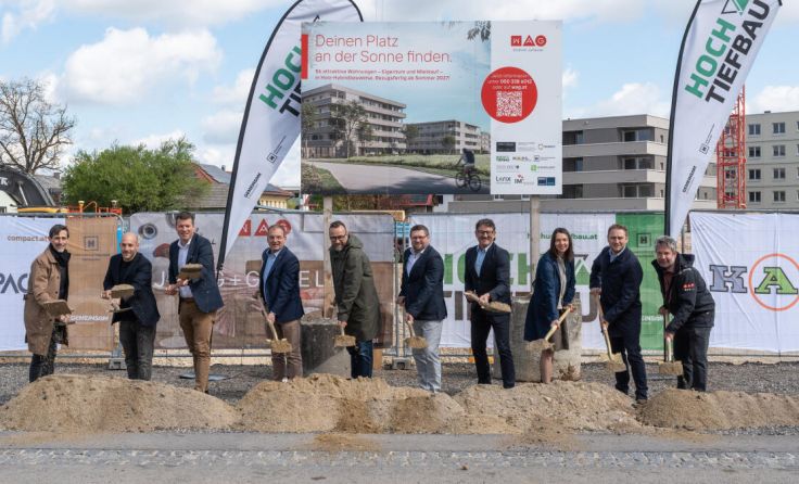 Und es glühten die Spaten. (Foto: WAG/Schinnerl)