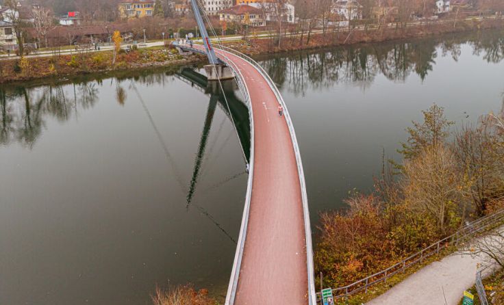 Blick auf den Trodatsteg (Foto: Stadt)