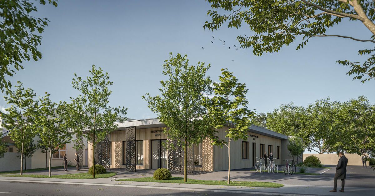 Neubau für Bestattung und Friedhofsverwaltung