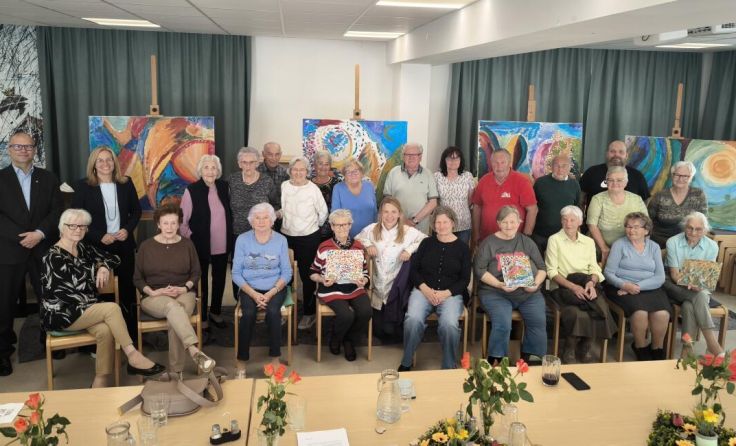 Gemeinsamer Malnachmitag (Foto: Stadt)