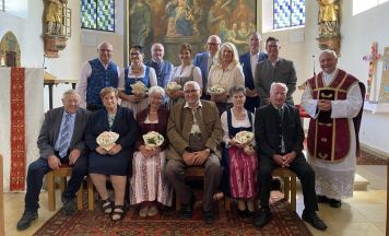 Festlich gefeiert: 40, 50 und 65 Jahre verheiratet