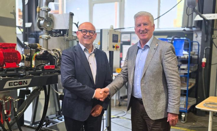 v.l.: Friedrich Rechberger und CEO/Gründer Gerhard Hehenberger (Foto: Econ)