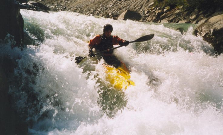 Und im Wildwasser (Foto: privat)