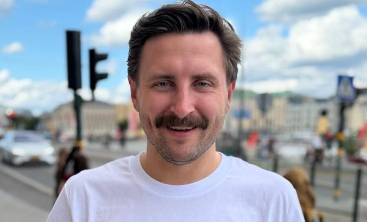 Gabriel Lehner (Alpis, Stockholm) hat gut lachen. (Foto: privat)