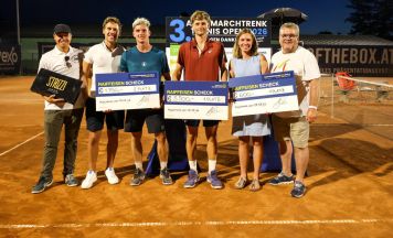 Spannende Duelle bei den Marchtrenker Tennis Open