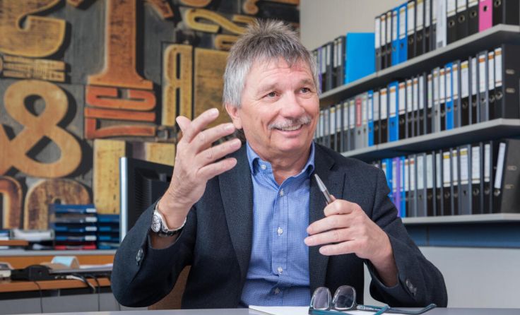 Alfred Huemer, Eigentümer und Geschäftsführer der HIG Infomation Group (Foto: Eder)