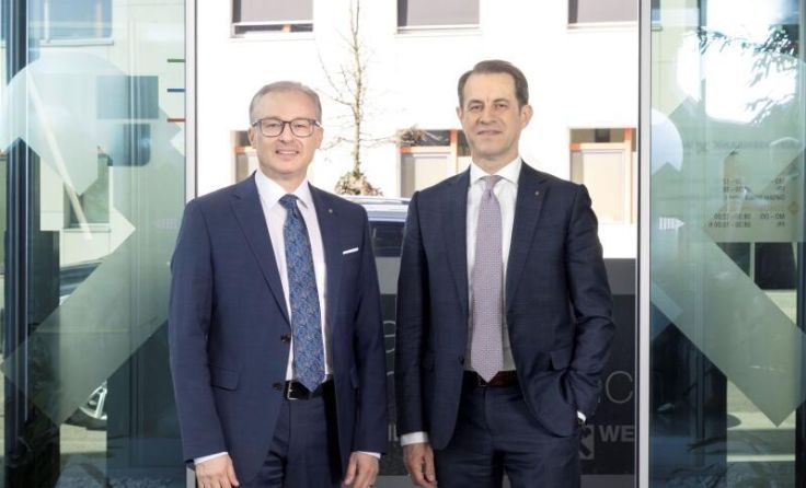 Die beiden Vorstände: Roland Hechenberger und Michael Hag (Foto: RB/WK)