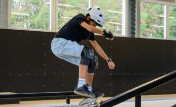 Eröffnung der neuen Welser Skatehalle