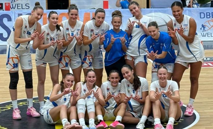 Starker Auftritt der Welser Damen (Foto: DBB)