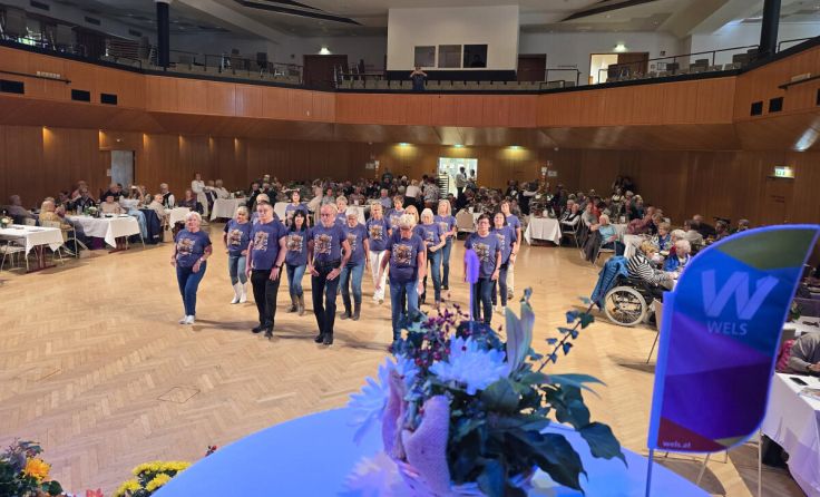 Die Line-Dance-Gruppe „Cultivate“ trat auch auf. (Foto: Stadt)