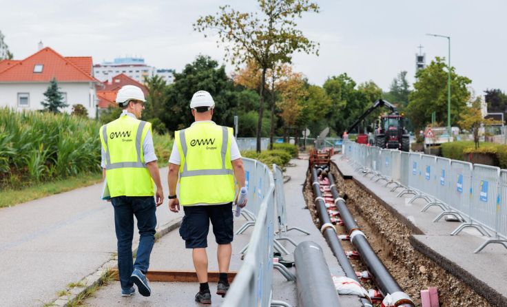 Die eww baut weiter am Welser Fernwärmenetz. (Foto: Dualpixel)