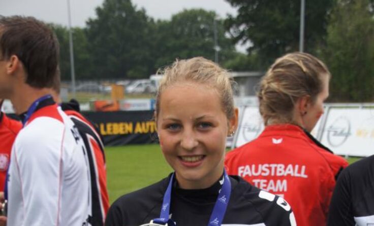 Jana Pinsker bei der U18 EM