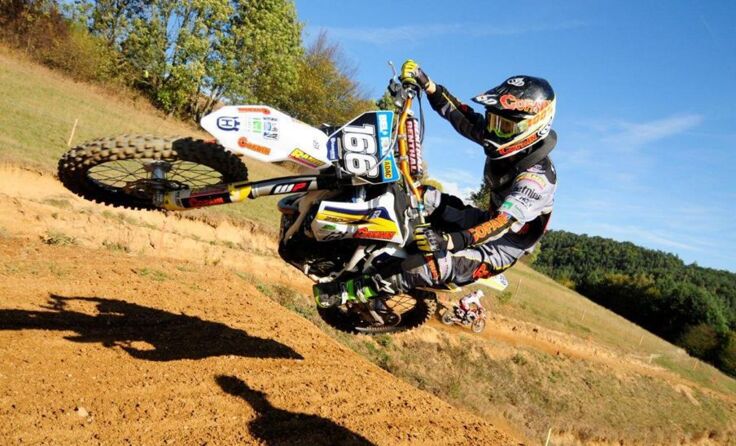 Michael Sandner in Kirschlag (Foto: Heti/supercross.at)