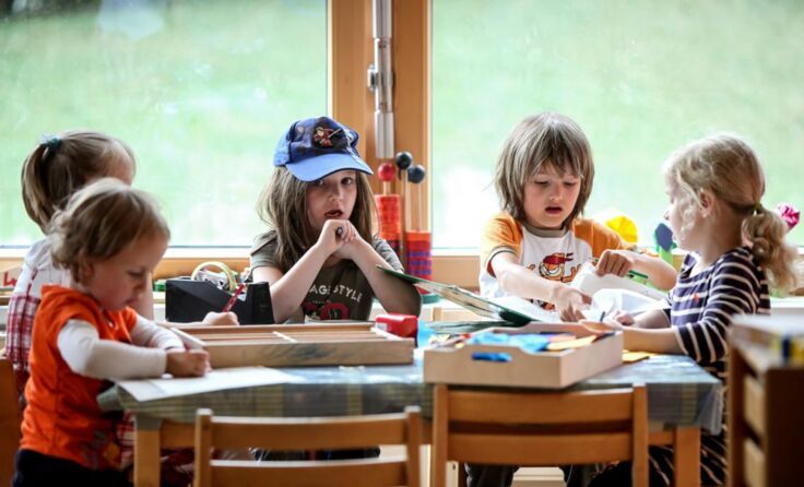 Die Kinderbetreuung im Bezirk ist noch ausbaufähig. Symbolfoto: Vowe 