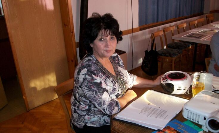 Elfriede Guttenbrunner bei der Lesung