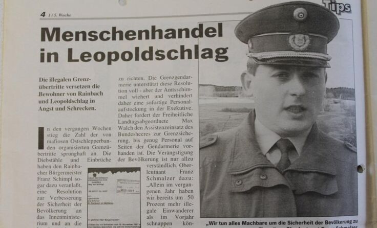 So sah der Artikel im Jahr 1998 aus.