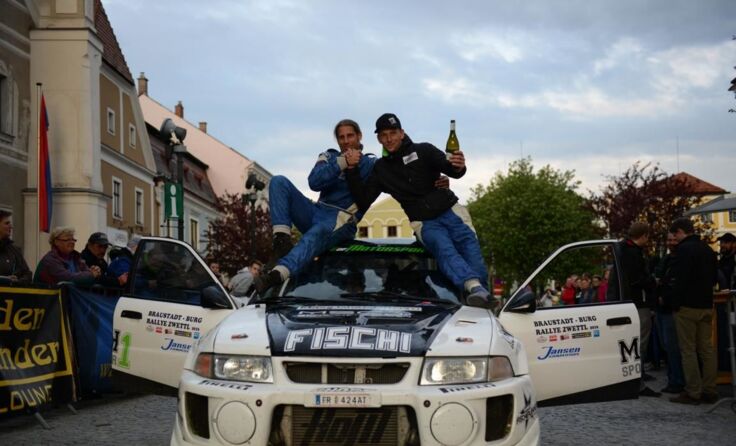 Einen Sieg feierte das Rallyeteam Fischerlehner bei der Braustadt-Rallye.