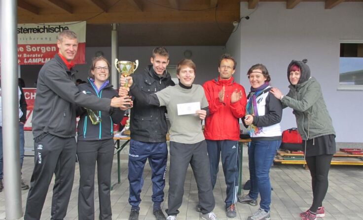 Das Volleyball-Siegerteam