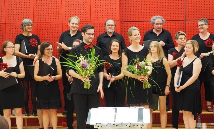 Auftritt im Saal des Musikvereins Weitersfelden