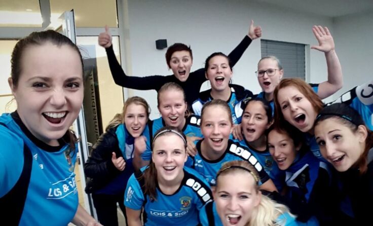 Siegerselfie Fotos: USV St. Oswald
