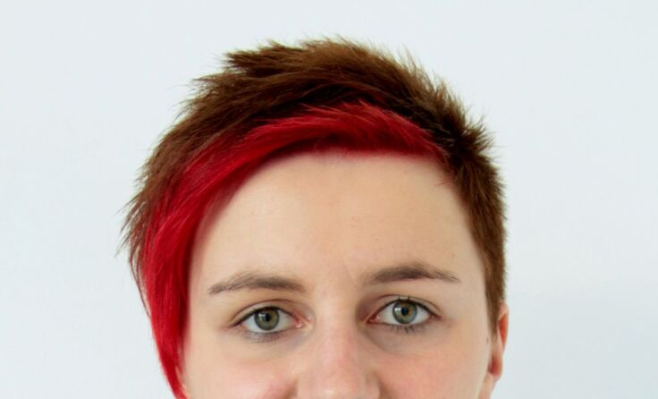 Torfrau Melanie Pum Foto: Manfred Reindl